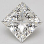 Lab Created Diamond Princess Cut 3.07ct E VS1