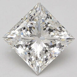 Lab Created Diamond Princess Cut 3.07ct E VS1