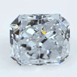 Lab Created Diamond Radiant Cut 1.0ct D VS1 IGI Cert