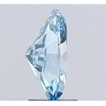 Lab Created Diamond Oval 2.72ct Fancy Vivid Blue VS1