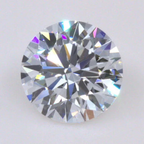 Lab Created Diamond Round 1.02ct D VVS2