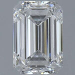Lab Created Diamond Emerald Cut 1.96ct D VVS2 IGI Cert