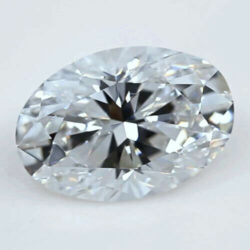 Lab Created Diamond Oval 1.36ct E VS1 IGI Cert