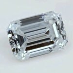 Lab Created Diamond Emerald Cut 0.85ct D VS1