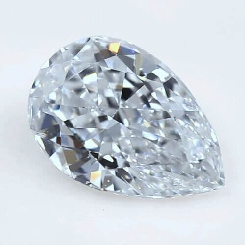 Lab Created Diamond Pear 1.05ct D VVS2 IGI Cert