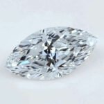 Lab Created Diamond Marquise 1.37ct D VS1 IGI Cert