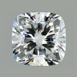 Lab Created Diamond Cushion Cut 1.98ct E VS1 IGI Cert