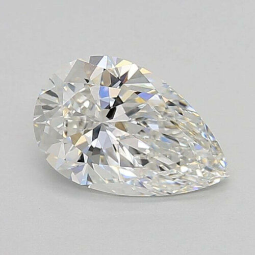 Lab Created Diamond Pear 1.78ct E VVS2 IGI Cert