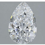 Lab Created Diamond Pear 2.52ct E VVS2