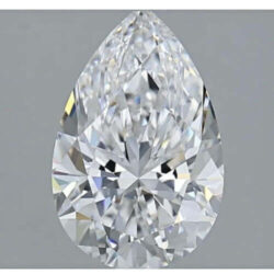 Lab Created Diamond Pear 2.52ct E VVS2