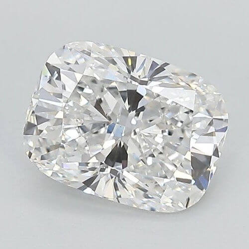 Lab Created Diamond Cushion Cut 2.20ct E VS1