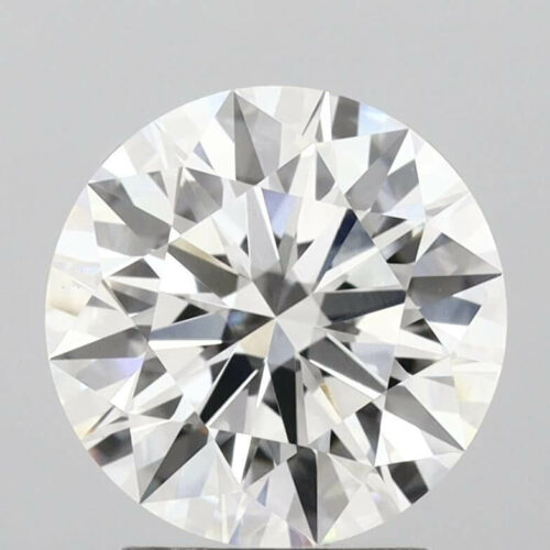 Lab Created Diamond Round 2.70ct E VS1 IGI Cert