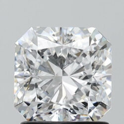 Lab Created Diamond Square Radiant 1.54ct D VVS2