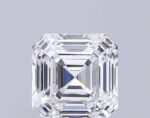 Lab Created Diamond Square Emerald Cut 2.50ct E VS1 IGI Cert