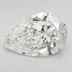 Lab Created Diamond Pear 2.06ct E VVS2