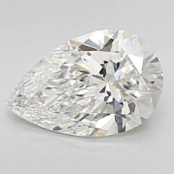 Lab Created Diamond Pear 2.06ct E VVS2