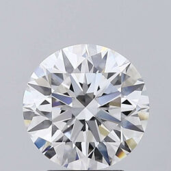 Lab Created Diamond Round 2.71ct E VS1 IGI Cert