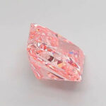 Lab Created Diamond Princess Cut 2.09ct Fancy Vivid Pink VS1