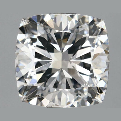 Lab Created Diamond Cushion Cut 1.83ct E VVS2 IGI Cert