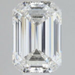 Lab Created Diamond Emerald Cut 2.98ct E VS1