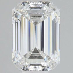 Lab Created Diamond Emerald Cut 2.98ct E VS1