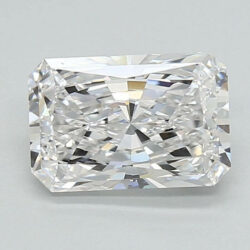 Lab Created Diamond Radiant Cut 1.52ct E VS1 IGI Cert