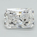 Lab Created Diamond Radiant Cut 1.52ct E VS1 IGI Cert