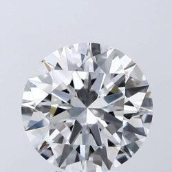 Lab Created Diamond Round 2.01ct E VVS2 IGI Cert