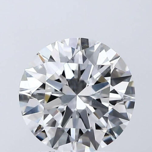 Lab Created Diamond Round 2.01ct E VVS2 IGI Cert