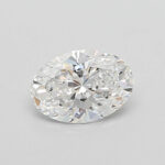 Lab Created Diamond Oval 1.76ct E VVS2 IGI Cert