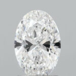Lab Created Diamond Oval 1.73ct D VVS2 IGI Cert