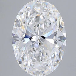 Lab Created Diamond Oval 2.56ct E VVS2 IGI Cert