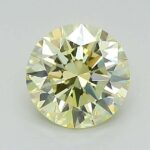 Lab Created Yellow Diamond Rounds 2.5mm - 4mm VS