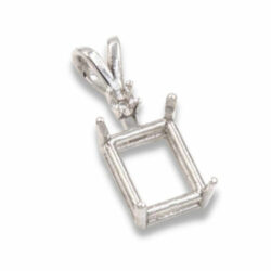 Emerald Single Accent Pre-notched Pendant Mounting