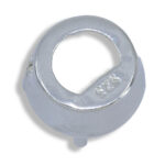 Round Bezel with Prongs Slider Pre-notched Pendant Mounting