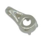 Round Bezel Design with Prongs Pre-notched Pendant Mounting