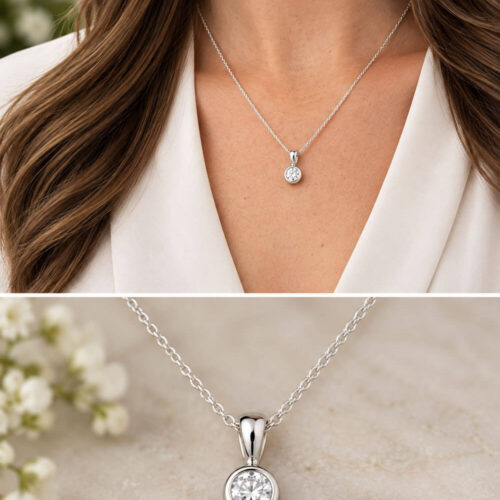 Back-Set Round Bezel Pendant Mounting
