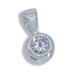 Back-Set Round Bezel Pendant Mounting