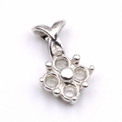 Four Stone Round Pendant Mounting