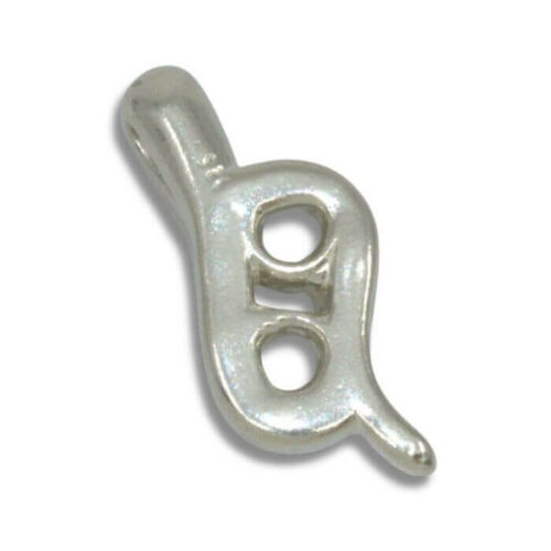 Two Stone 4mm Round Moments Pre-notched Pendant Mounting