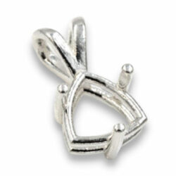 Side Prong Trillion Pendant Mounting