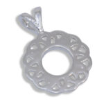 Zinnia Pendant - Round Cabochon Pendant Mounting