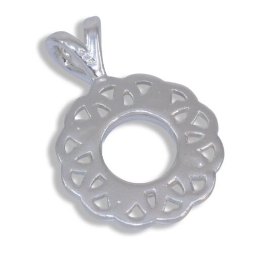 Zinnia Pendant - Round Cabochon Pendant Mounting