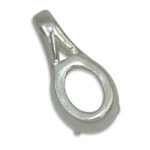 Oval Bezel Design with Prongs Pre-notched Pendant Mounting