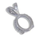 Arbor - Oval Cabochon Pendant Mounting