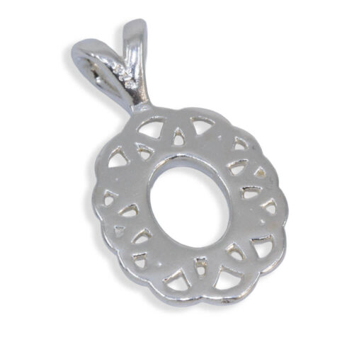 Zinnia Pendant - Oval Cabochon Pendant Mounting