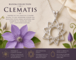 Clematis Pendant - Oval Cabochon Pendant Mounting