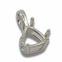 Trillion Single Bail Pre-notched Pendant Mounting