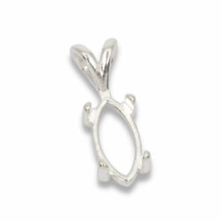 Marquise Cabochon Pendant Mounting