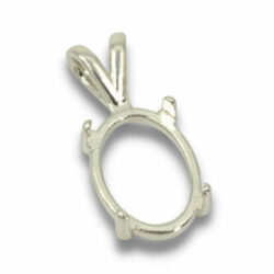 Oval Cabochon Pendant Mounting